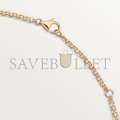 CARTIER  LOVE NECKLACE, 2 DIAMONDS B7224509