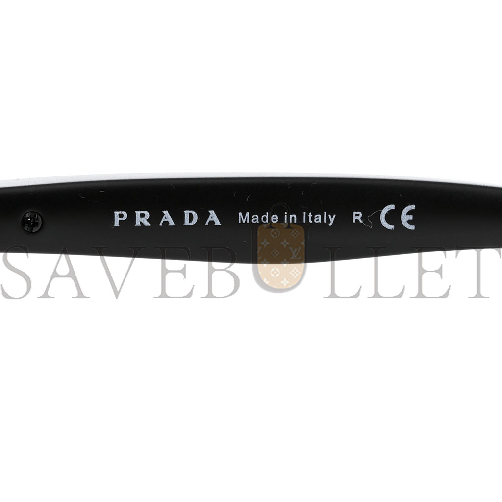 PRADA AVIATOR SUNGLASSES SPS 53P BLACK