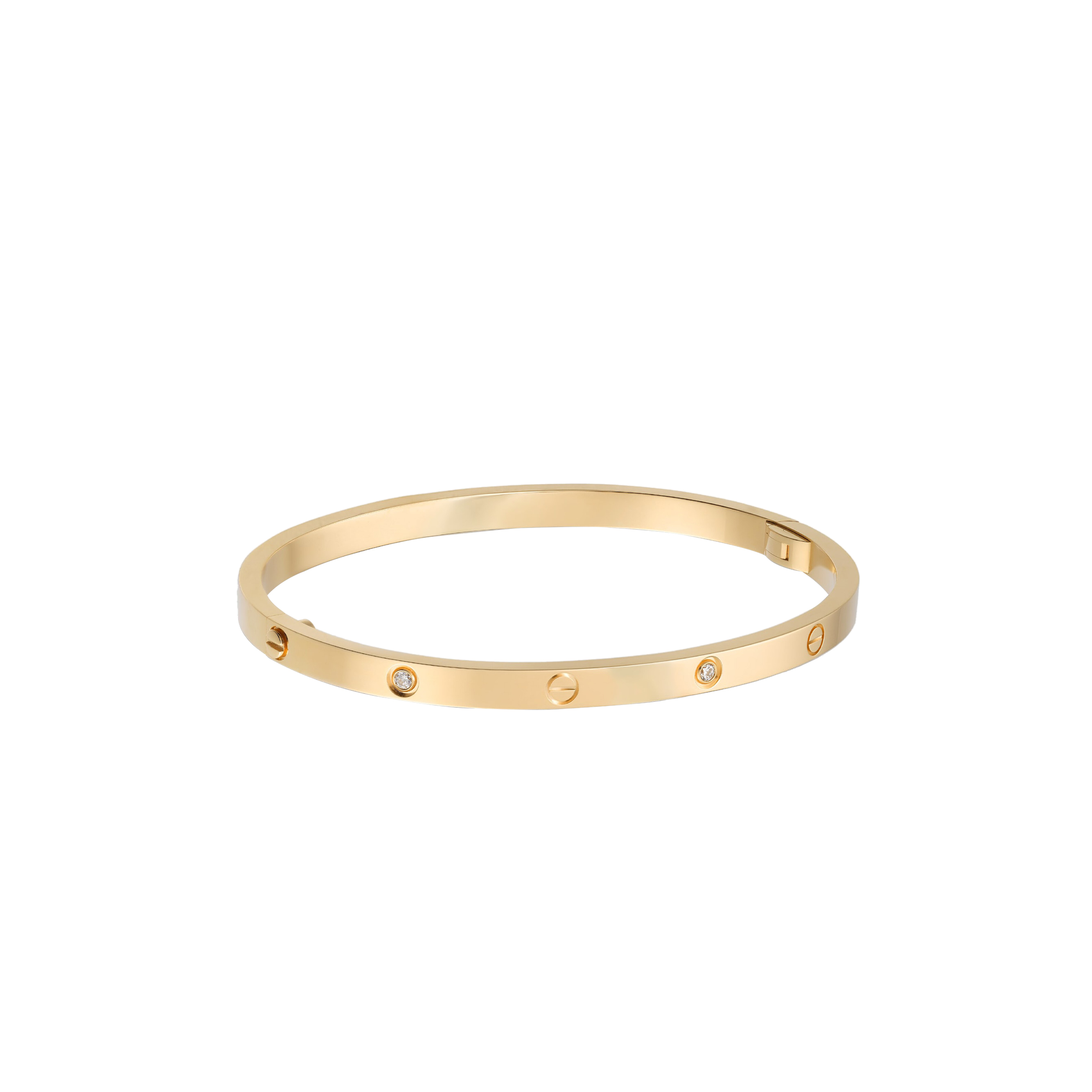 CARTIER  LOVE BRACELET, SMALL MODEL, 6 DIAMONDS B6047217