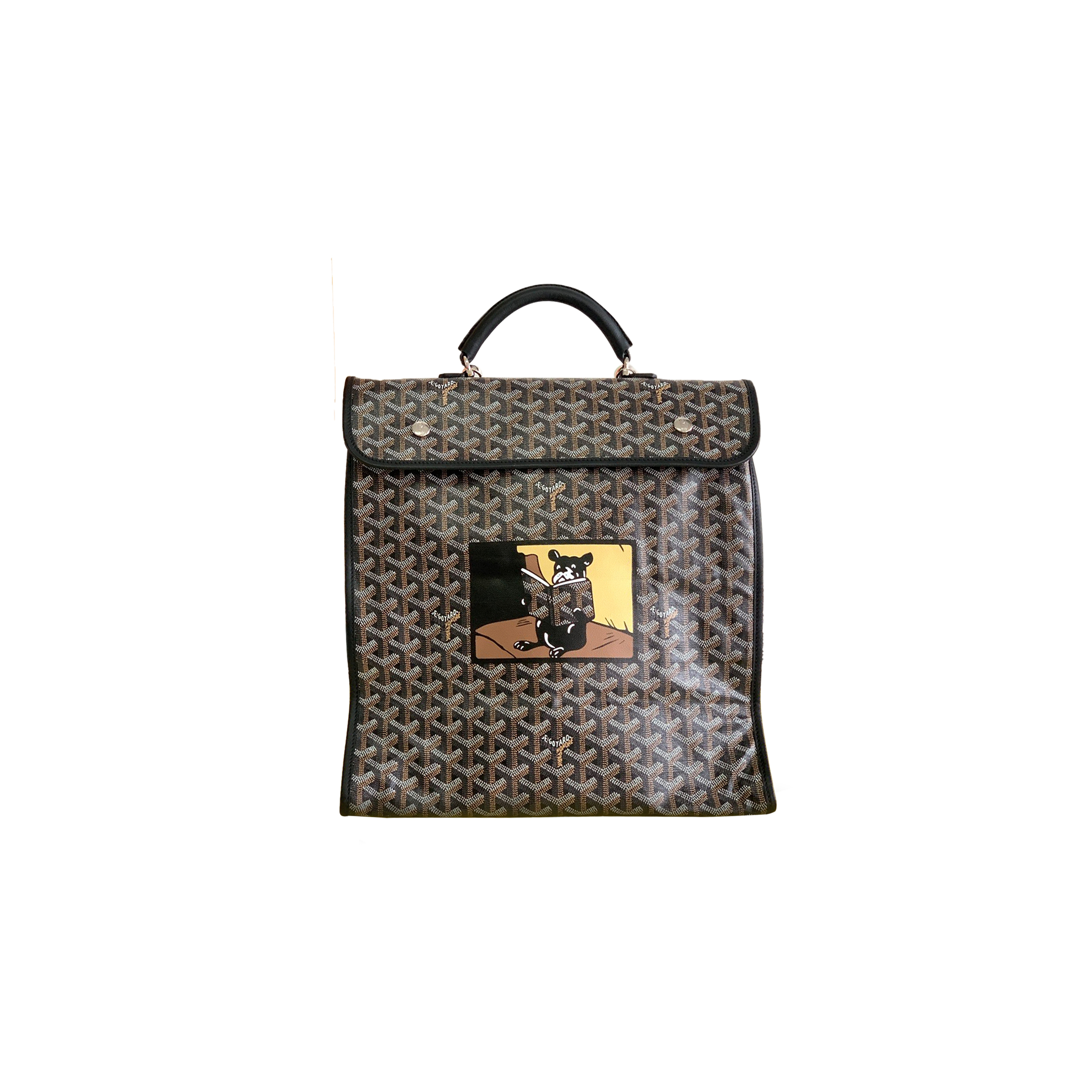 GOYARD SAINT LÉGER BACKPACK X HULOT EDMON STLEGEMMLTY01CG01P (37*34*15cm) 