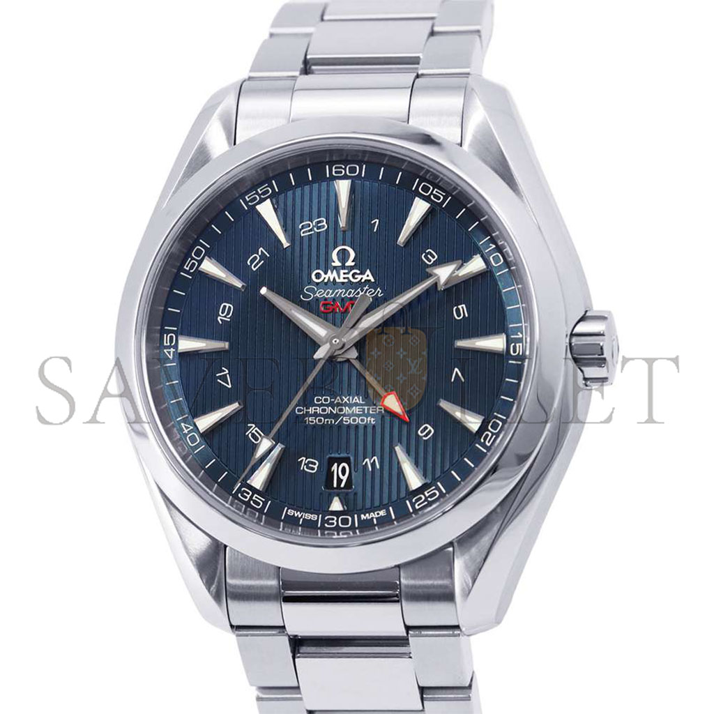 OMEGA SEAMASTER AQUA TERRA 150 M GMT WATCH 231.10.43.22.03.001