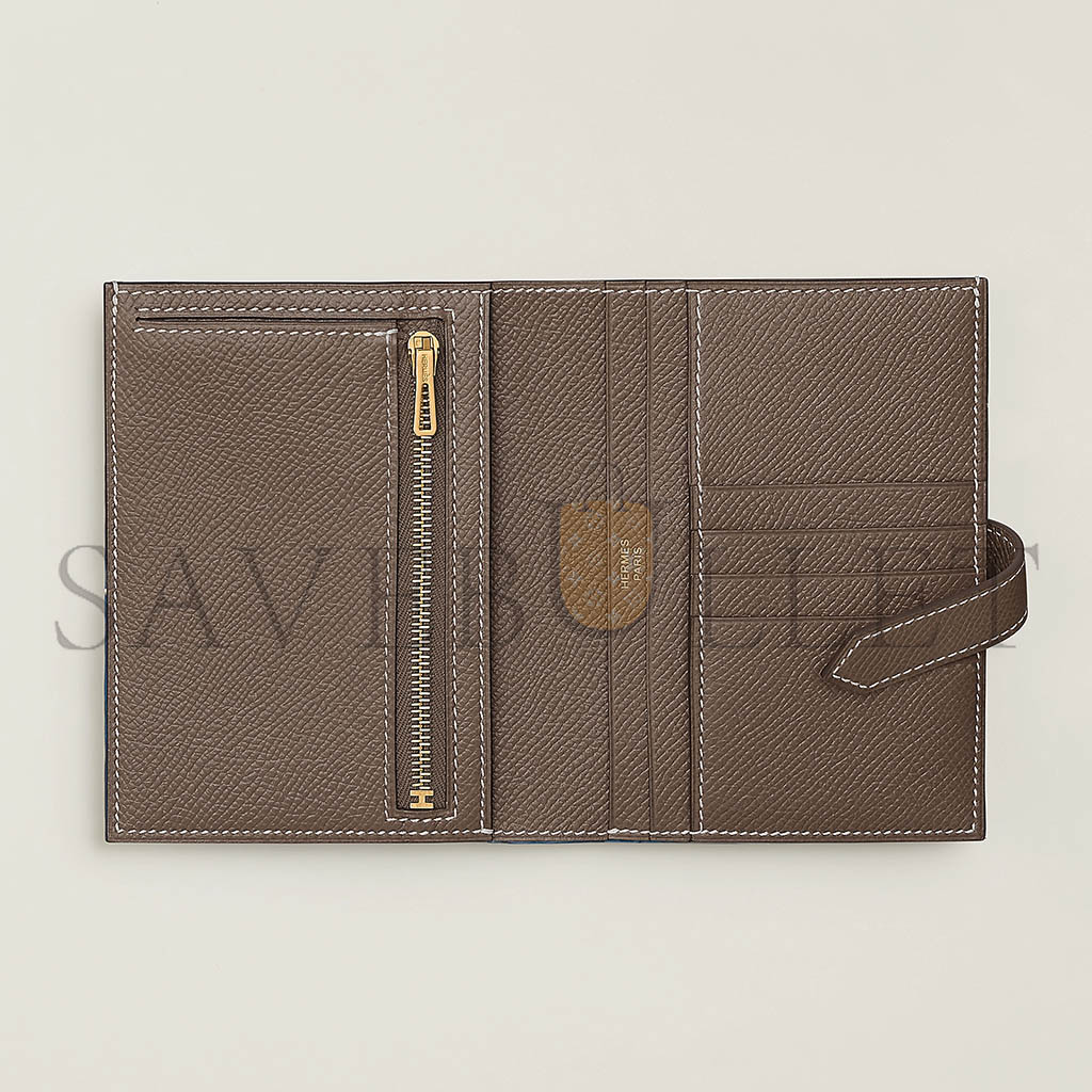 HERMER BEARN COMPACT WALLET H039790CC18 (12*9.5*0.4cm)