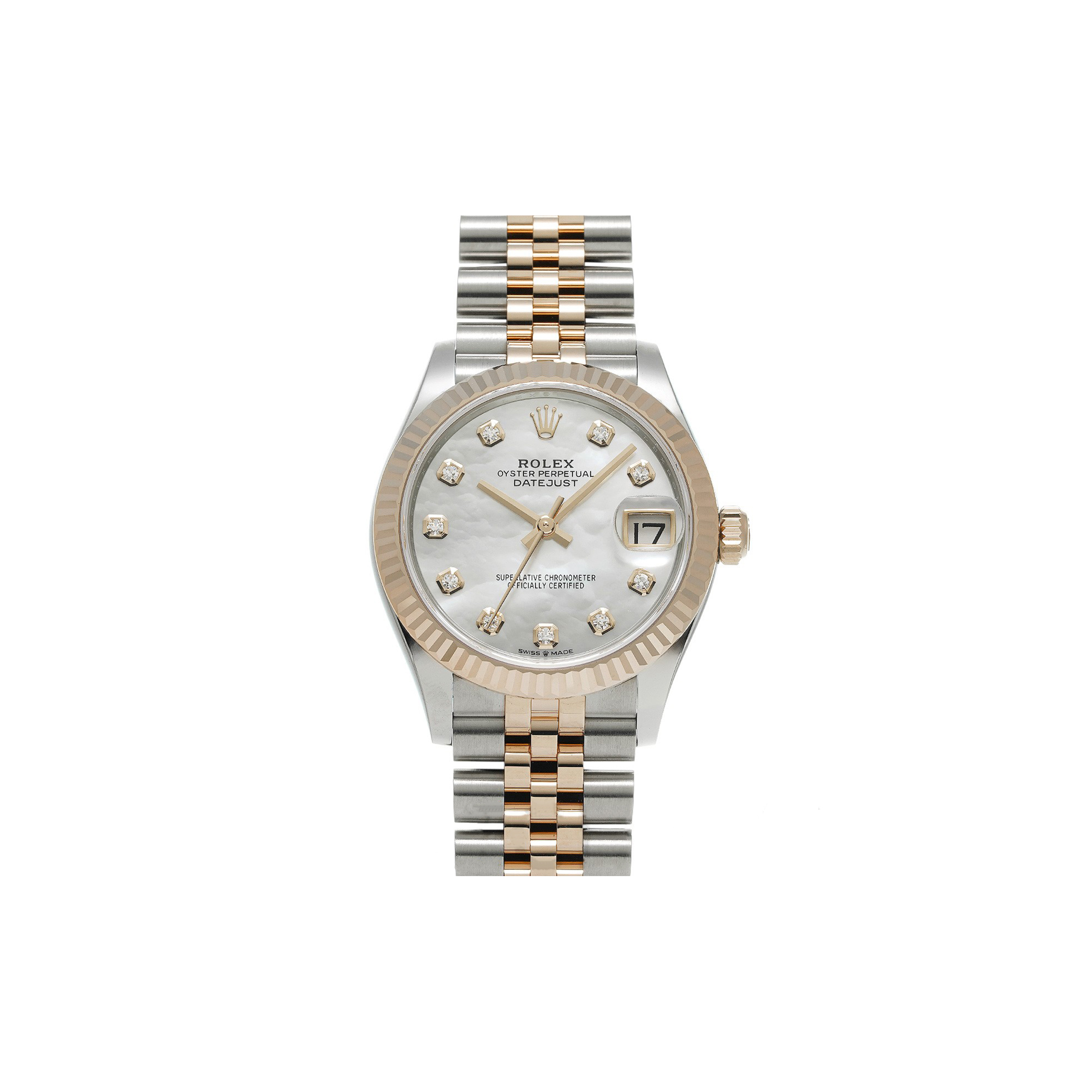 ROLEX DATEJUST DIAMOND 31MM WATCH 278271