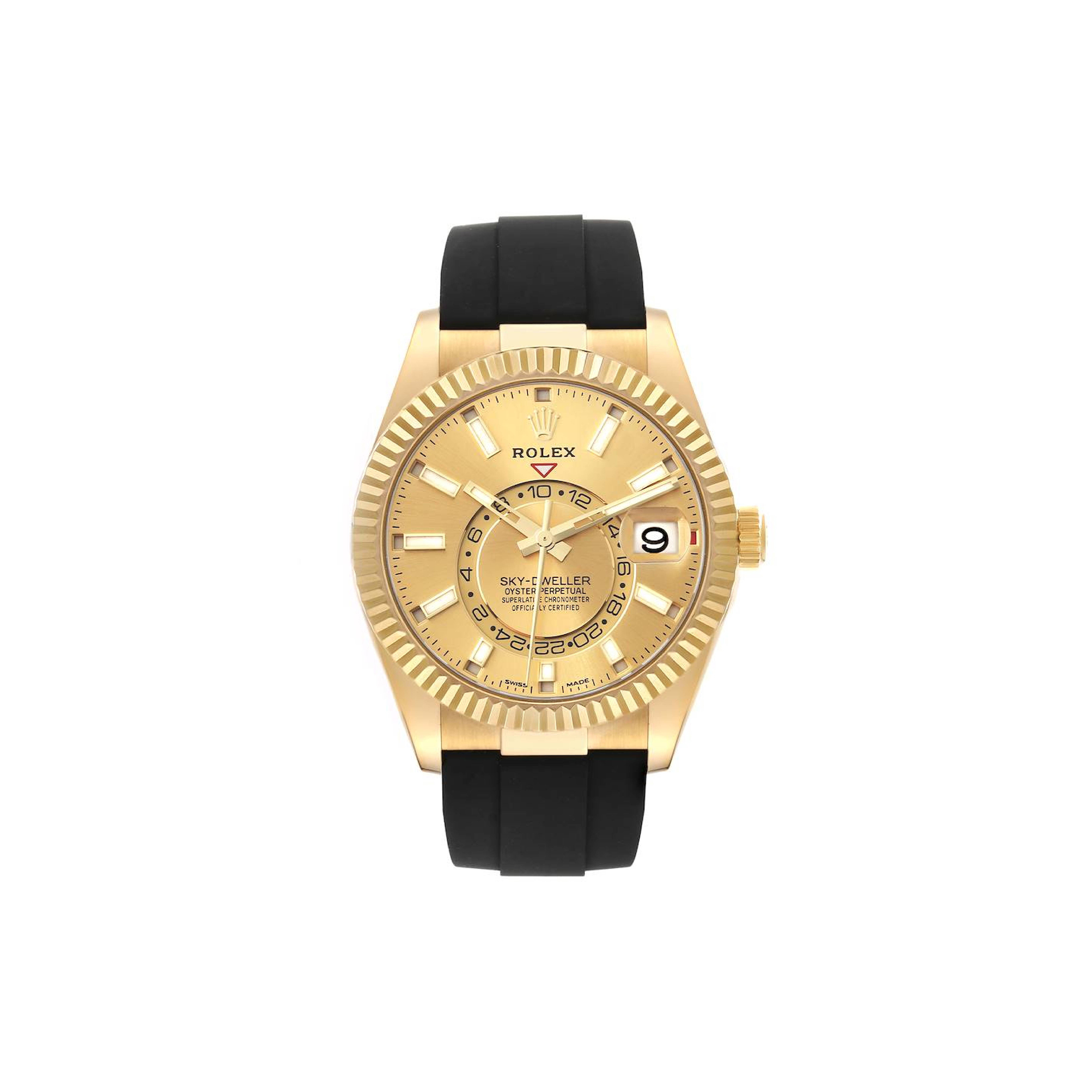 ROLEX SKY-DWELLER 42MM WATCH 326238