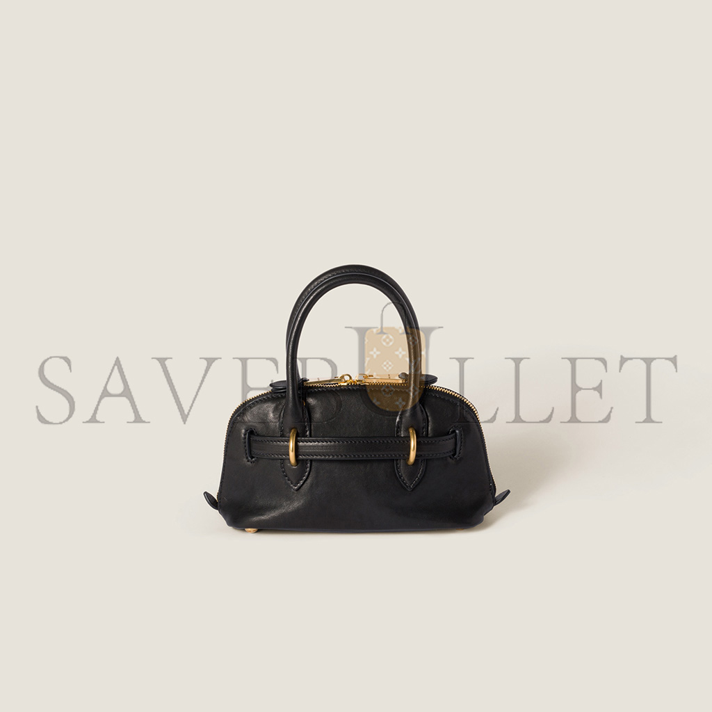 MIU MIU AVENTURE MINI NAPPA LEATHER BAG 5BP090 (21*13.2*8cm)