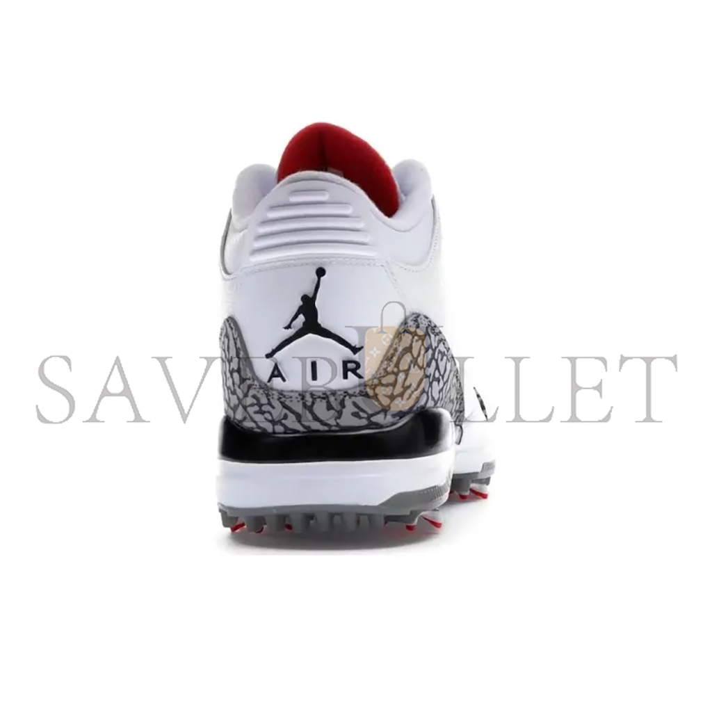 NIKE JORDAN 3 RETRO GOLF WHITE CEMENT AJ3783-100