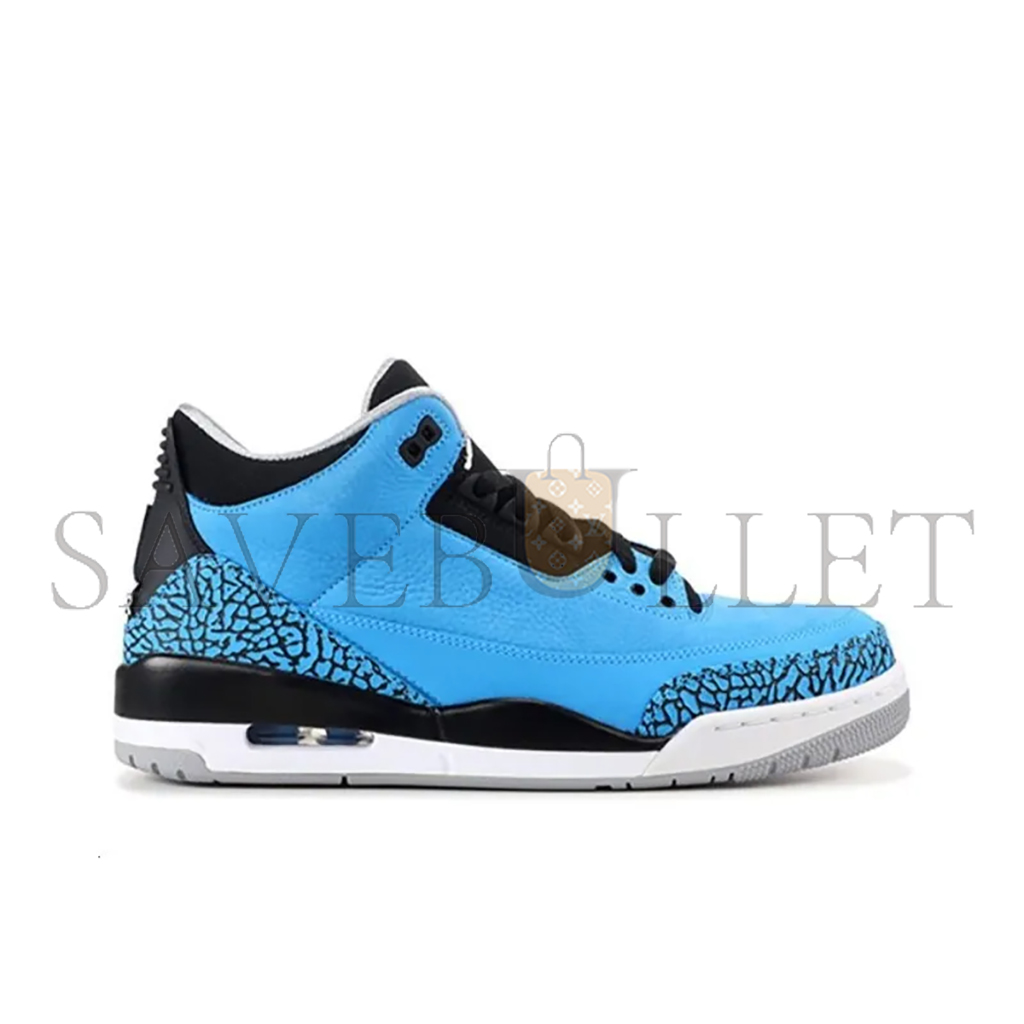 NIKE JORDAN 3 RETRO POWDER BLUE 136064-406