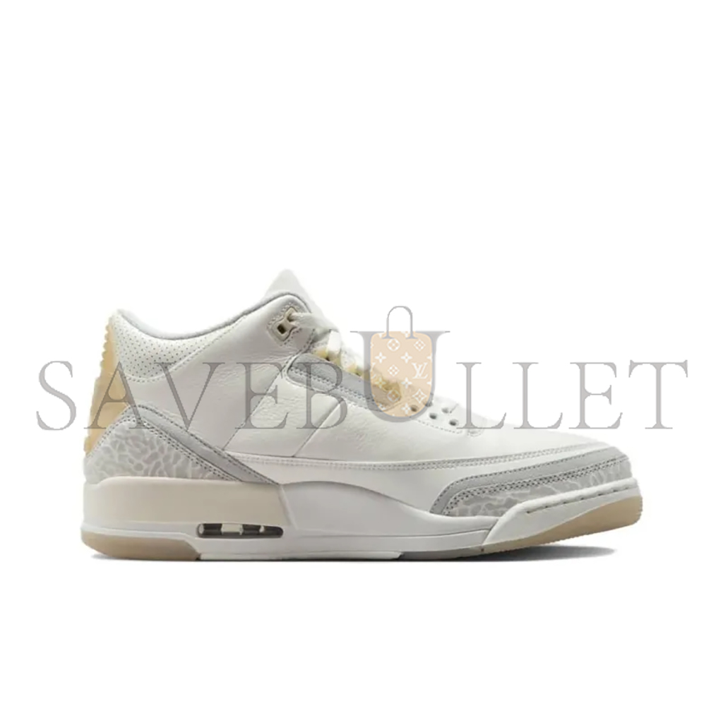 NIKE JORDAN 3 RETRO CRAFT LVORY FJ9479-100