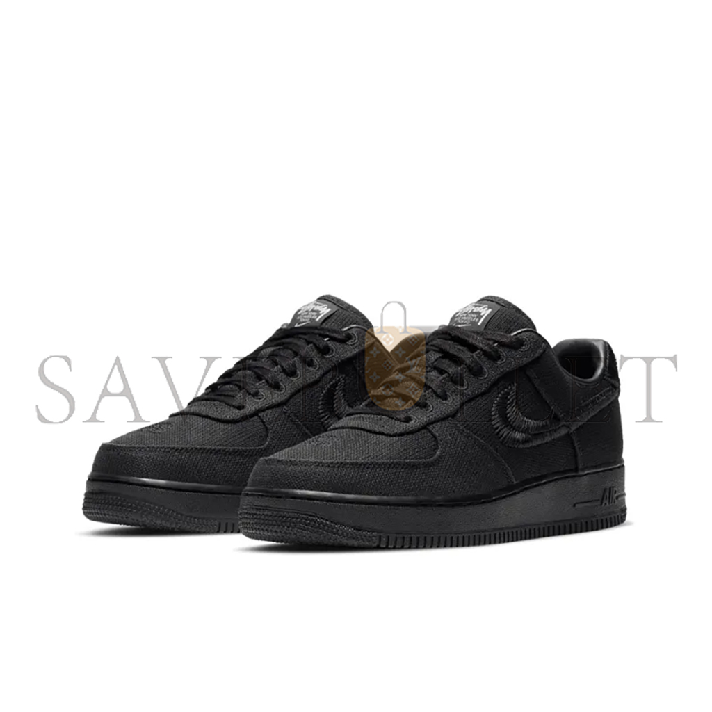 NIKE AIR FORCE 1 LOW STUSSY BLACK CZ9084-001