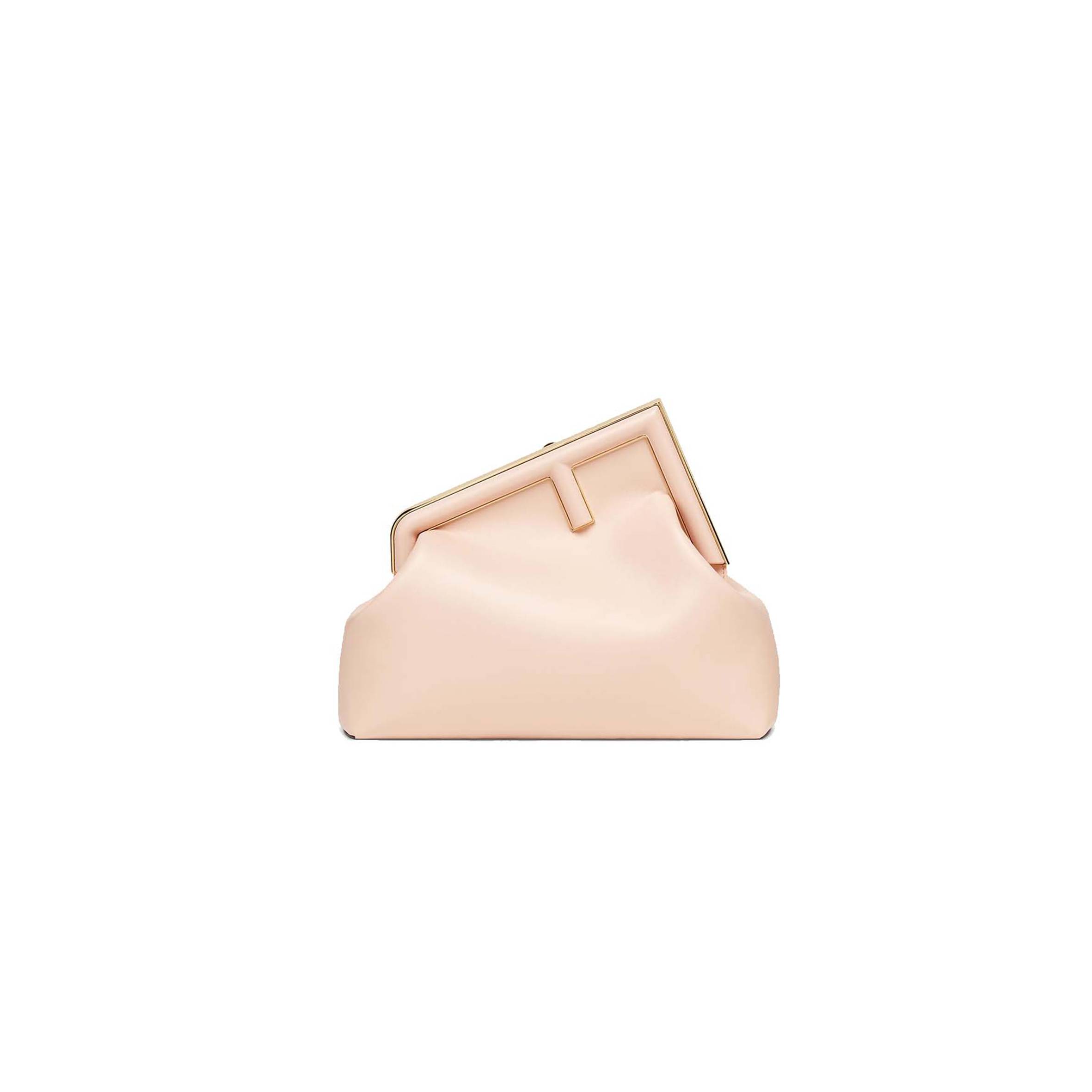 FENDI FIRST MEDIUM - PALE PINK LEATHER BAG 8BP127ABVEF14N1 (32.5*23.5*15cm)