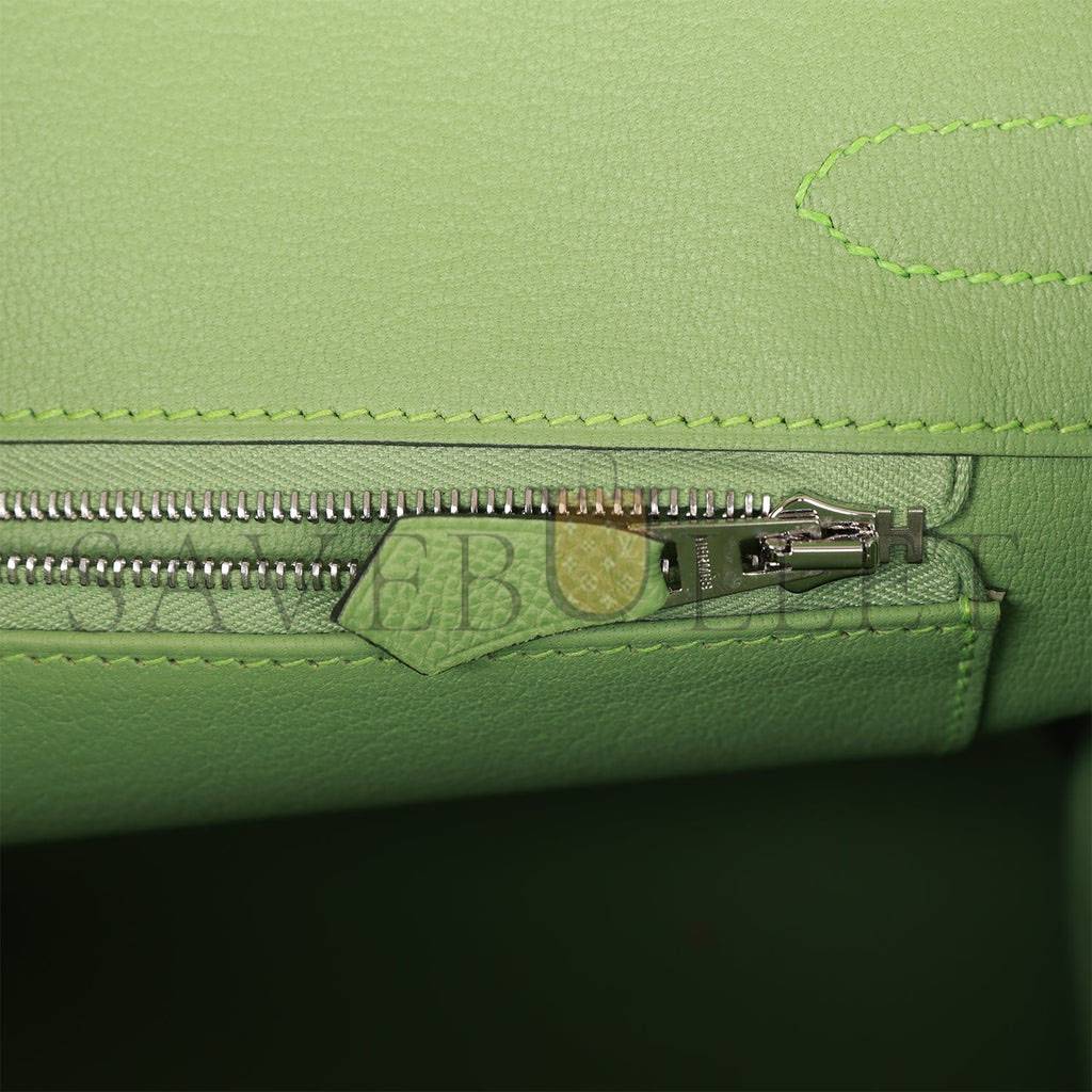 HERMES BIRKIN 30 VERT CRIQUET EPSOM PALLADIUM HARDWARE (30cm)