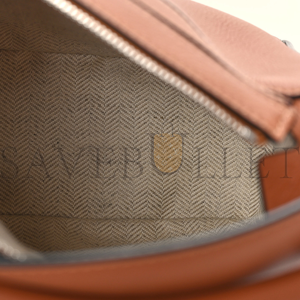 LOEWE CALFSKIN MINI PUZZLE BAG TAN (18*12.5*8cm)