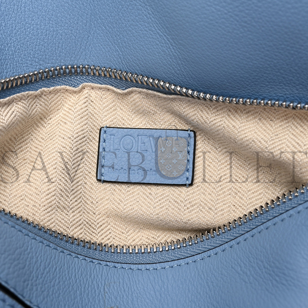 LOEWE CALFSKIN SMALL PUZZLE BUMBAG OLYMPIC BLUE (23*15*10cm)