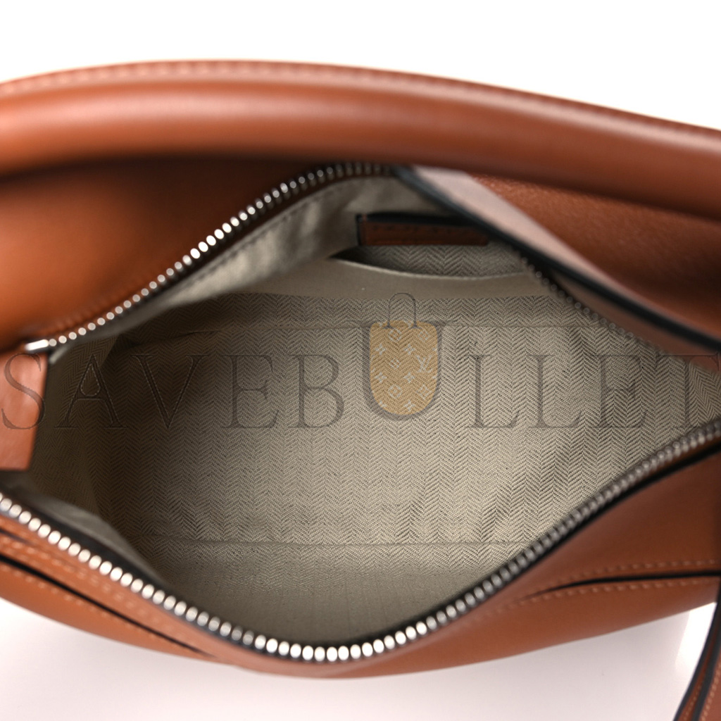 LOEWE CALFSKIN SMALL PUZZLE BAG TAN (24*16.5*10.5cm)