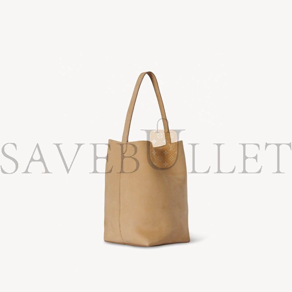 THE ROW S PARK TOTE BAG IN NUBUCK CROISSANT W1314L87CRO (25*22*12cm)