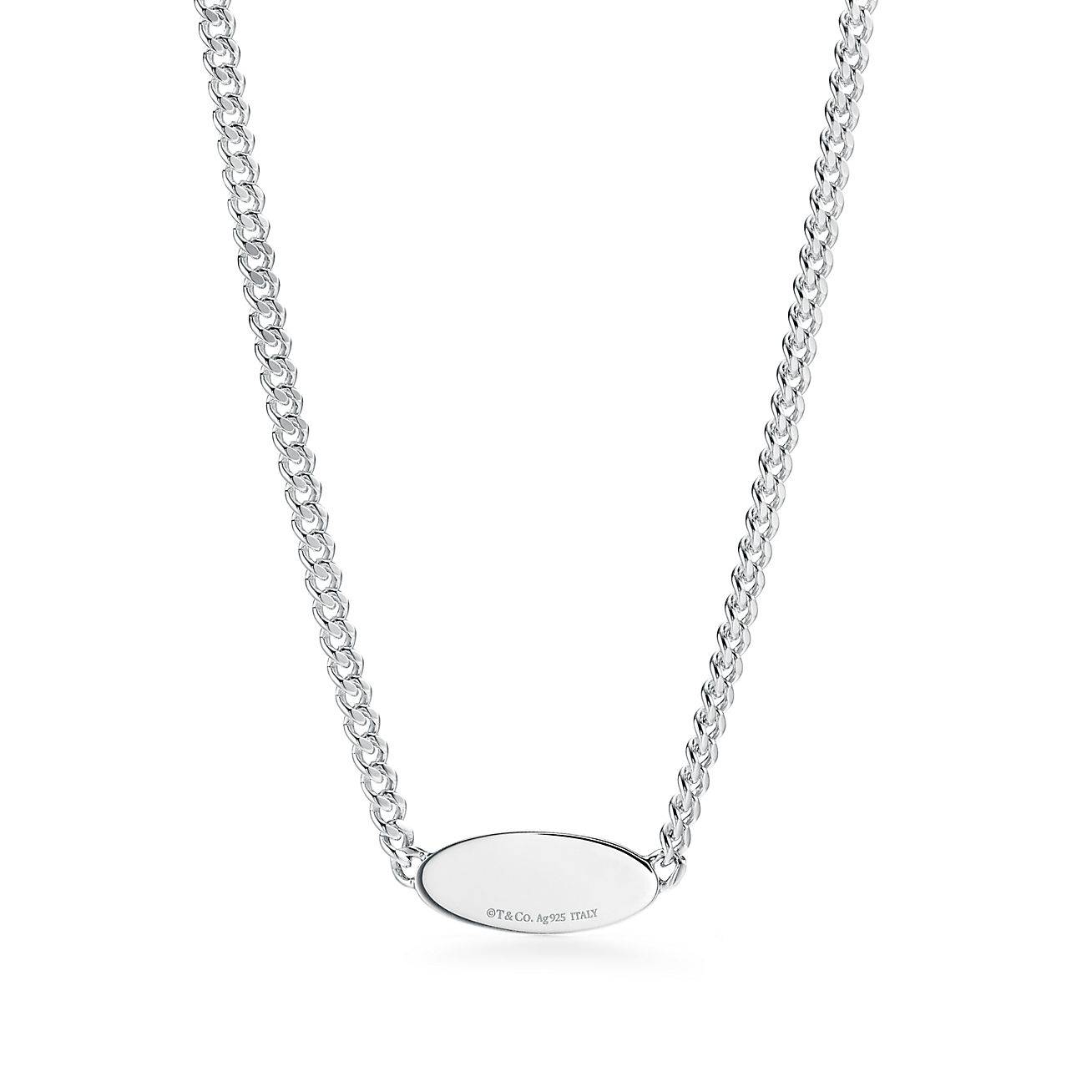 TIFFANY  RETURN TO TIFFANY® OVAL I.D. NECKLACE