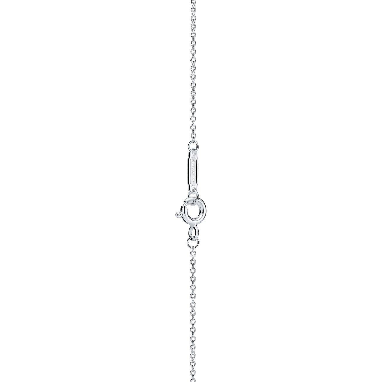 TIFFANY 1837® CIRCLE PENDANT IN SILVER, MEDIUM	