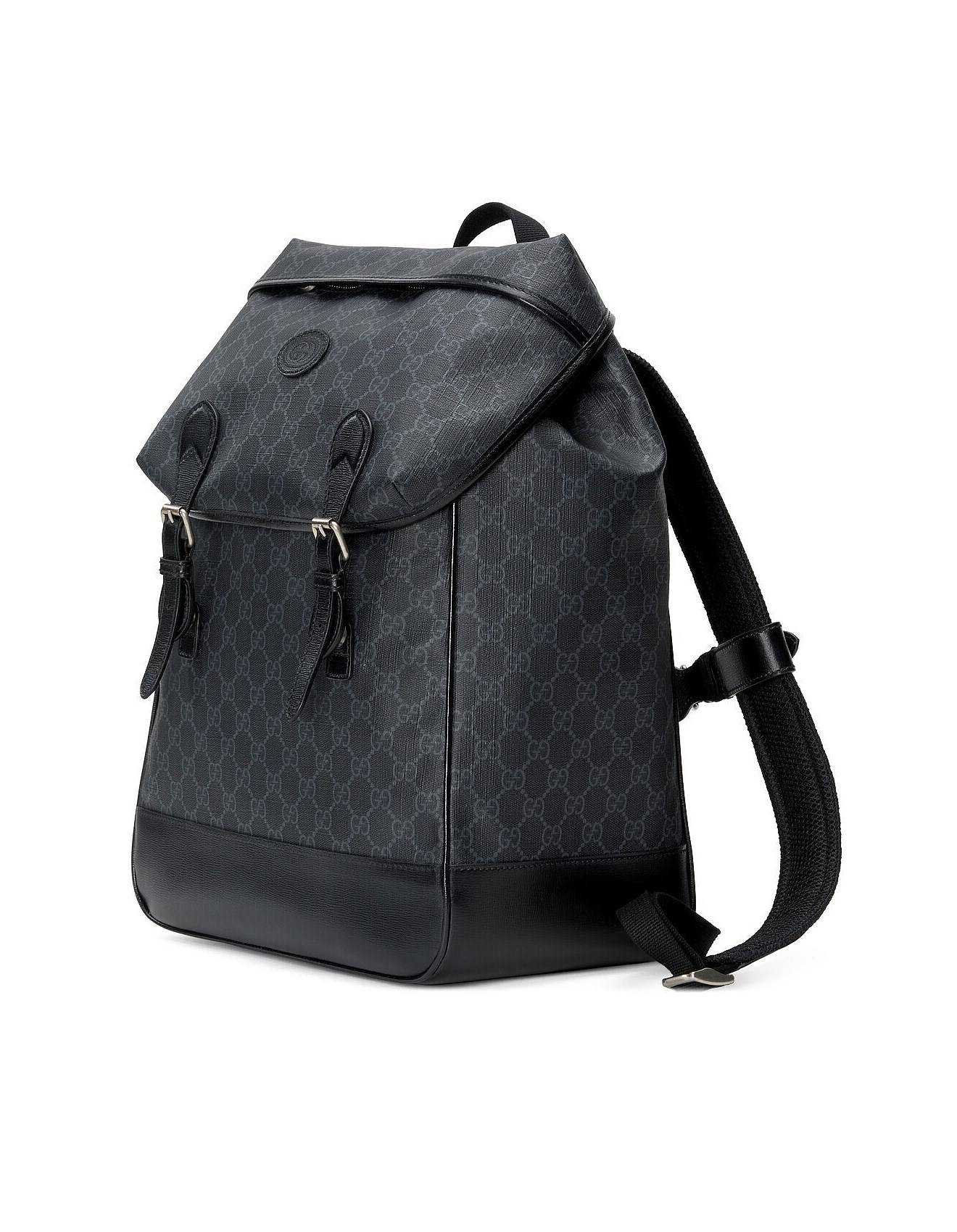 GUCCI MEDIUM BACKPACK WITH INTERLOCKING G 696013  (43*26*18cm)