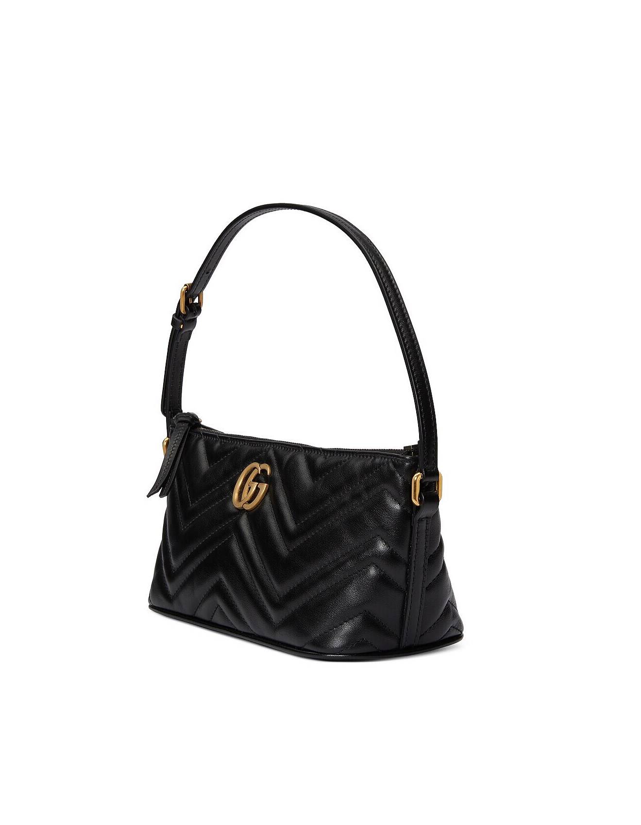 GUCCI GG MARMONT MATELASSÉ SHOULDER BAG 25852112  (23*12*10cm)